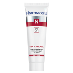 Pharmaceris N VITA-CAPILARIL Krem nawilżająco-wzmacniający do twarzy SPF 20 50ml