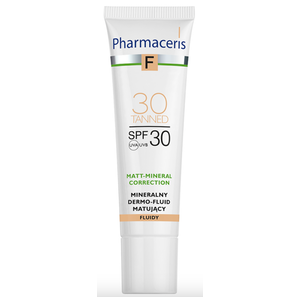 PHARMACERIS F MINERALNY DERMO-FLUID SPF 30 MATUJĄCY 30 TANNED 30ML