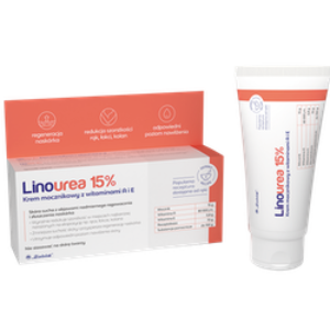 Linourea 15% Krem mocznikowy z witaminami A i E 50g