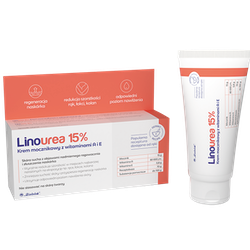 Linourea 15% Krem mocznikowy z witaminami A i E 50g