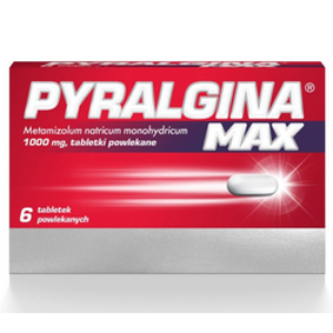 Pyralgina Max 1000 mg tabletki 6 sztuk