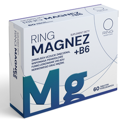 Ring Magnez z witaminą B6 60 tabletek