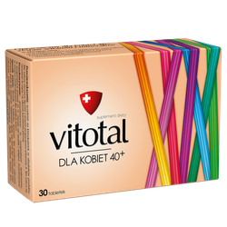 Vitotal dla kobiet 40+ tabletki 30 sztuk