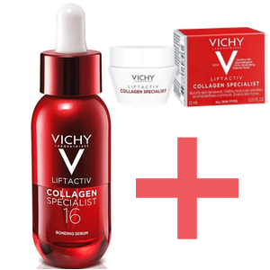 Vichy Liftactiv Collagen Specialist 16 Serum 30 ml + Gratis Collagen na dzień 15ml