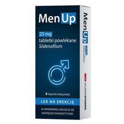 MenUp 25mg 4 tabletki powlekane