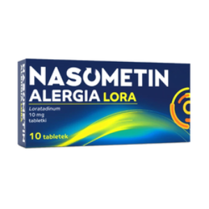 Nasometin Alergia Lora 10 mg tabletki 10 sztuk