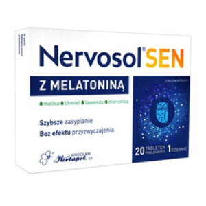 Nervosol Sen z melatoniną 20 tabletek