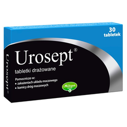 Urosept  tabletki drażowane  30 sztuk