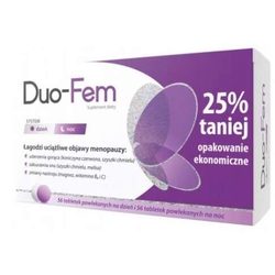 Duo-Fem 58 tabletek na dzień + 58 tabletek na noc