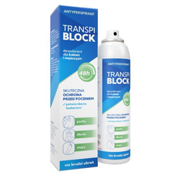 Transpiblock Deo Dezodorant dla kobiet i mężczyzn 48h 150 ml