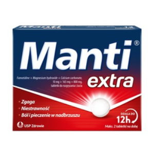 Manti Extra tabletki do rozgryzania i żucia 12 sztuk
