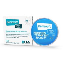 Demoxoft Kompres termiczny na oczy 1 sztuka