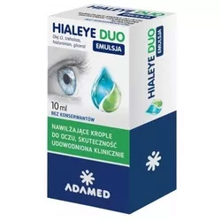 Hialeye DUO Emulsja preparat do oczu 10 ml