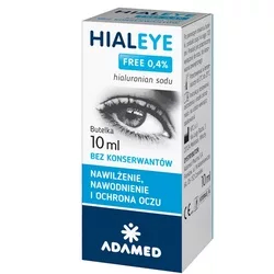 Hialeye Free 0,4% krople do oczu 10 ml