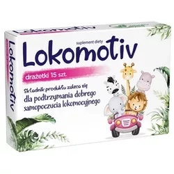Lokomotiv drażetki 15 sztuk