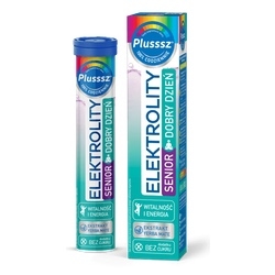 Plusssz Elektrolity Senior dobry dzień 24 tabletki musujące