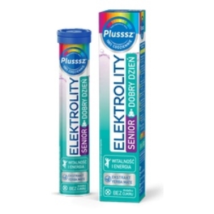 Plusssz Elektrolity Senior dobry dzień 24 tabletki musujące