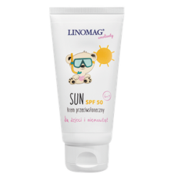 Linomag Emolienty Sun SPF 50 krem przeciwsłoneczny 50 ml