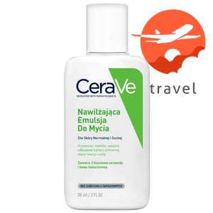 CeraVe Nawilżająca emulsja do mycia ciała i twarzy 88 ml WYGODNE NA PODRÓŻ