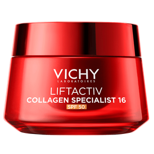 Vichy Liftactiv Collagen Specialist 16  SPF 50 krem na dzień 50ml SYSTEM WIELOKROTNEGO UZUPEŁNIANIA