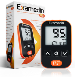 Examedin FAST Glukometr do monitorowania stężenia glukozy we krwi 1 sztuka