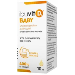 Ibuvit D3 Baby 400 IU krople doustne 10 ml
