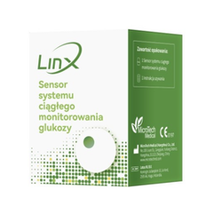 LinX CGM System ciągłego monitorowania glukozy 1 sztuk