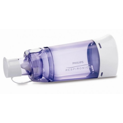 PHILIPS RESPIRONICS OPTICHAMBER DIAMOND Komora inhalacyjna z ustnikiem i zaworem