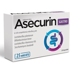 Asecurin Gastro kapsułki 20 sztuk