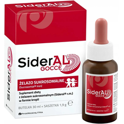SiderAL® GOCCE krople 30 ml + saszetka 1,9 g