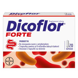 Dicoflor Forte kapsułki 20 sztuk