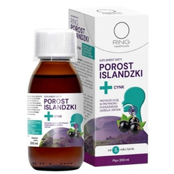 Ring Porost Islandzki + Cynk syrop 200 ml