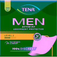 TENA Men Active Fit Level 2 Wkładka na nietrzymanie moczu 20 sztuki