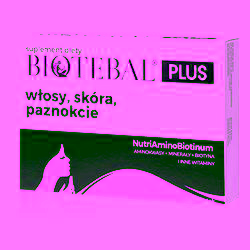 Biotebal Plus włosy , skóra , paznokcie 30 tabletek