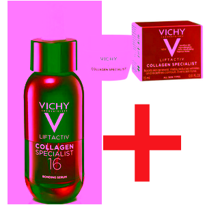 Vichy Liftactiv Collagen Specialist 16 Serum 30 ml + Gratis Collagen na dzień 15ml