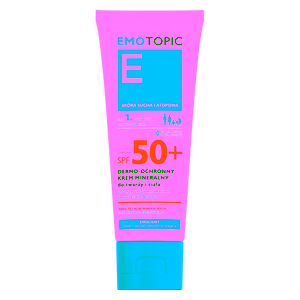 EMOTOPIC  DERMO-OCHRONNY KREM MINERALNY SPF 50+ do twarzy i ciała 75 ml