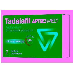 Tadalafil Apteo Med 10mg 2 tabletki