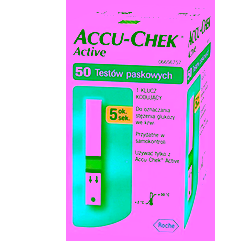 Accu-Chek Active paski testowe do glukometru 50 sztuk