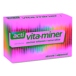 Acti Vita-miner drażetki 60 sztuk