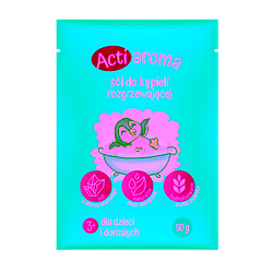 Actiaroma sól do kąpieli rozgrzewającej 50g