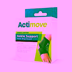Actimove Sports Edition Stabilizator stawu skokowego z elastycznym pasem do owijania, rozm. S