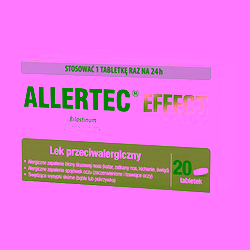 Allertec Effect 20mg 20 tabletek