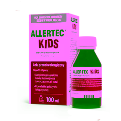 Allertec Kids 5mg/5ml syrop 100ml