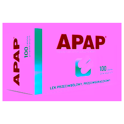 Apap tabletki 100 sztuk
