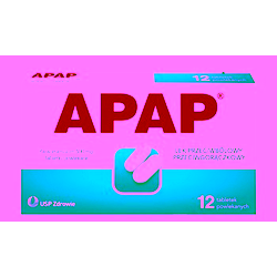 Apap tabletki 12 sztuk