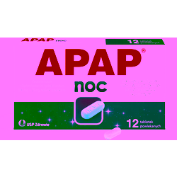 Apap Noc 12 tabletek
