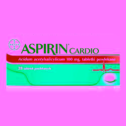 Aspirin Cardio 0,1g tabletki 30 sztuk