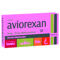 Aviorexan 50mg +50mg 10 tabletek powlekanych
