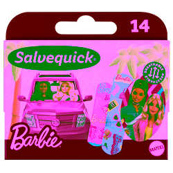 Salvequick Plastry dla dzieci Barbie 14 sztuk
