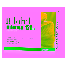 Bilobil Intense kapsułki 60 sztuk